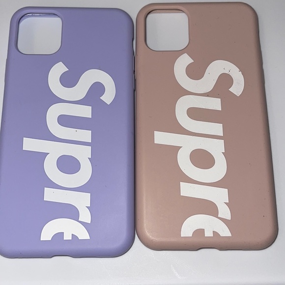 Light Pink Lavender Supreme Cases 